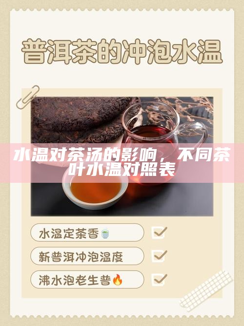 水温对茶汤的影响，不同茶叶水温对照表