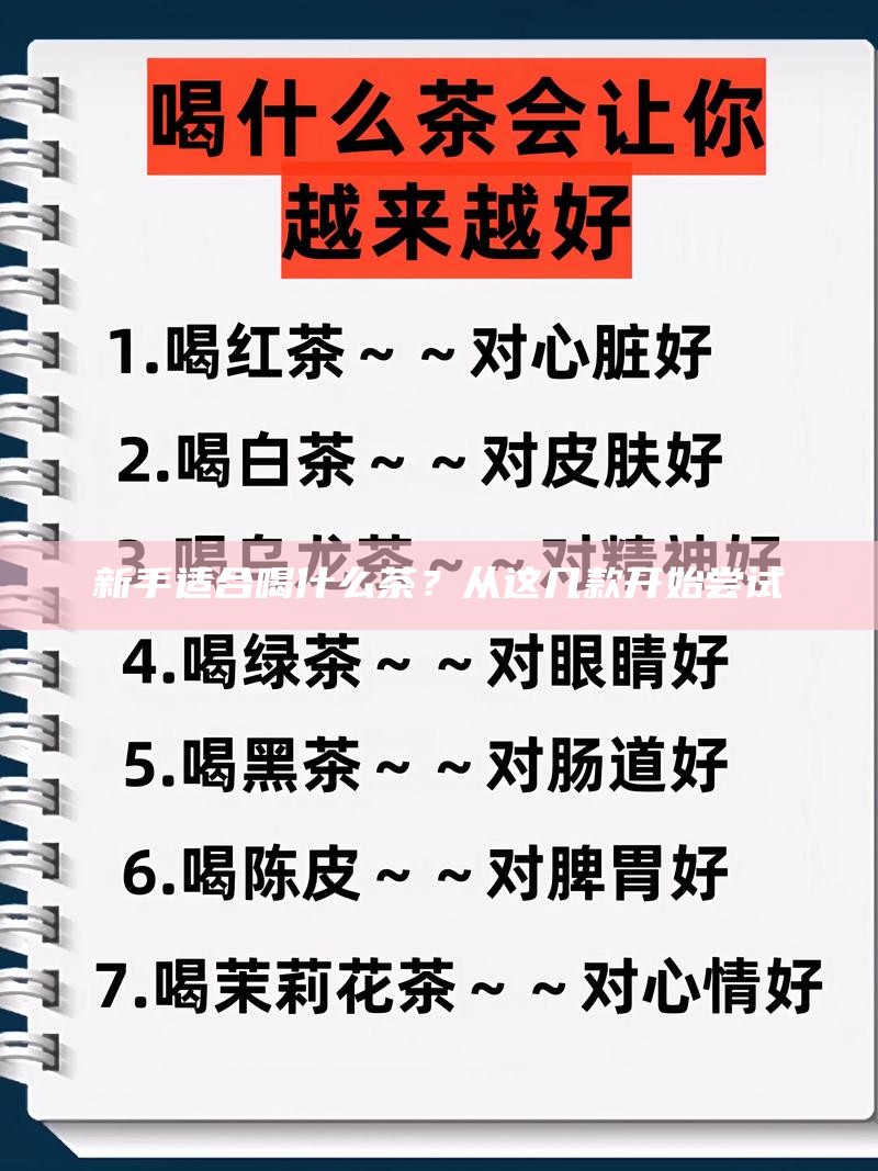 新手适合喝什么茶？从这几款开始尝试